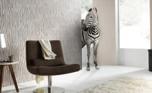 Wohnraum mit Zebra